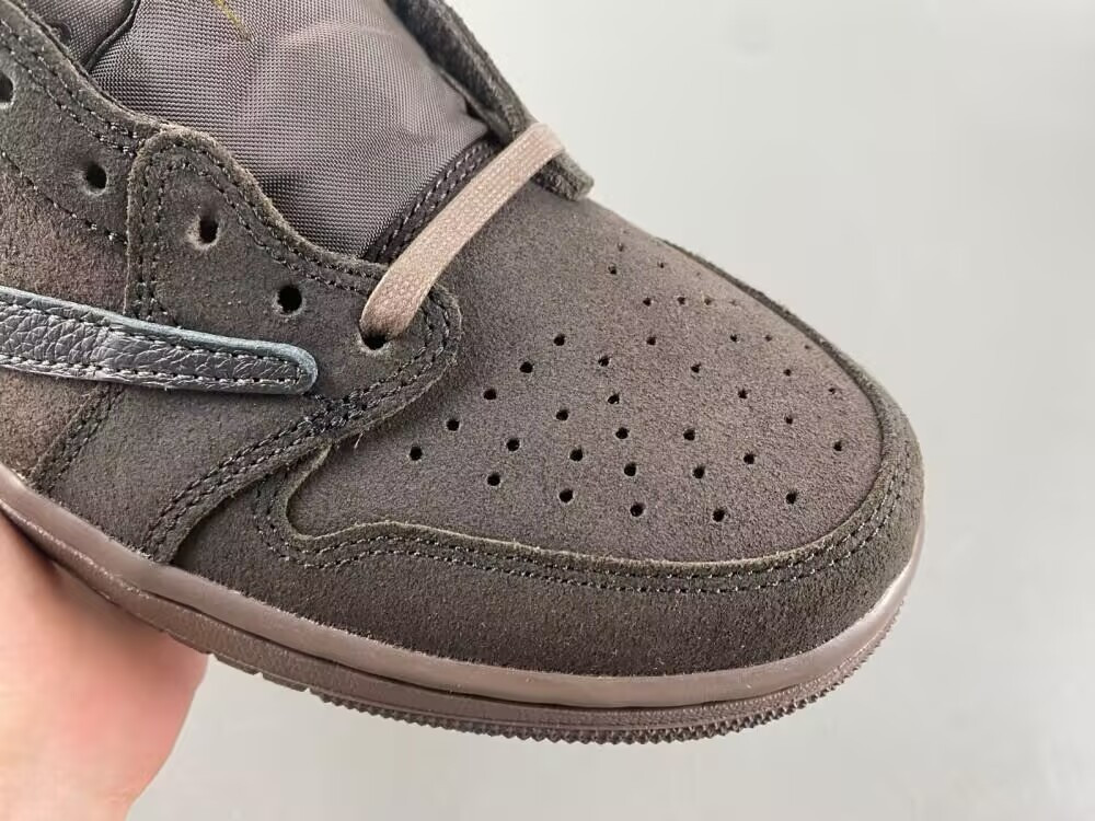 UA Travis Scott x Air Jordan 1 Low OG Velvet Brown