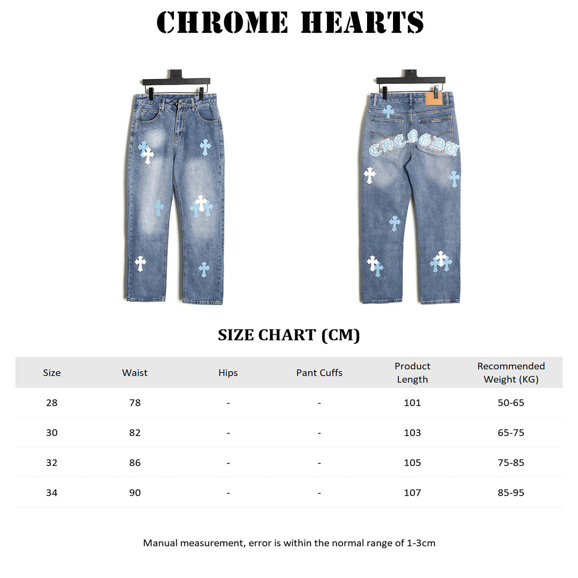 Ch*0me He**ts Jeans