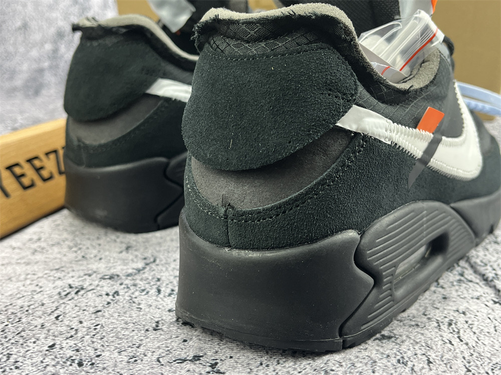 UA THE 10 OFF WHITE NIKE AIR MAX 90 BLACK