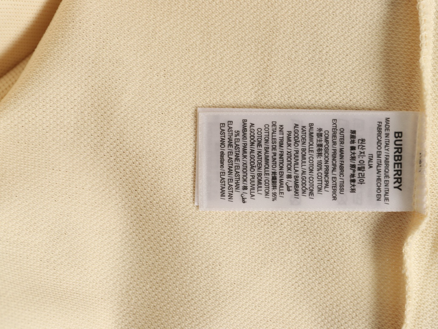 Bv*b*rry 26SS Short-sleeved Polo shirt