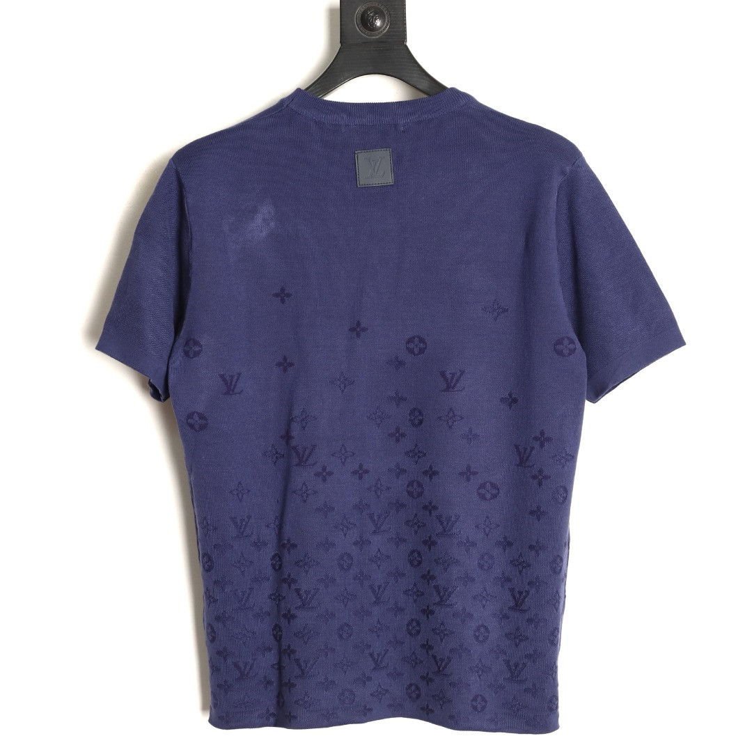 L0vis Vvtt0n 26ss Knitting Short-sleeved T-shirt
