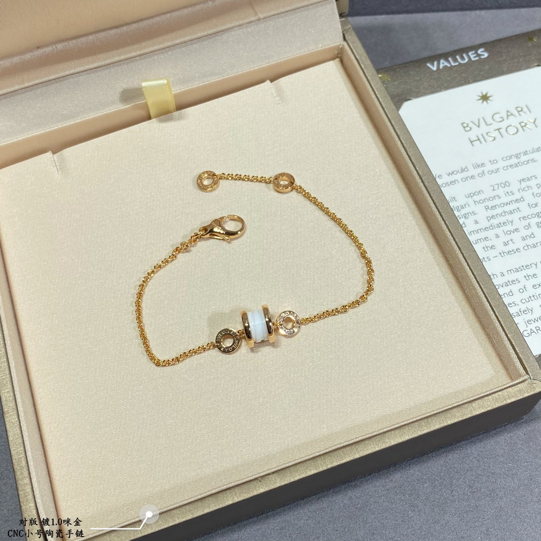 Bv1g*ai Small ceramic Bracelet