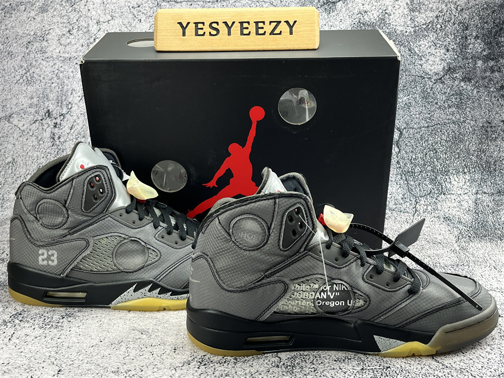UA AIR JORDAN 5 RETRO SP "OFF-WHITE"