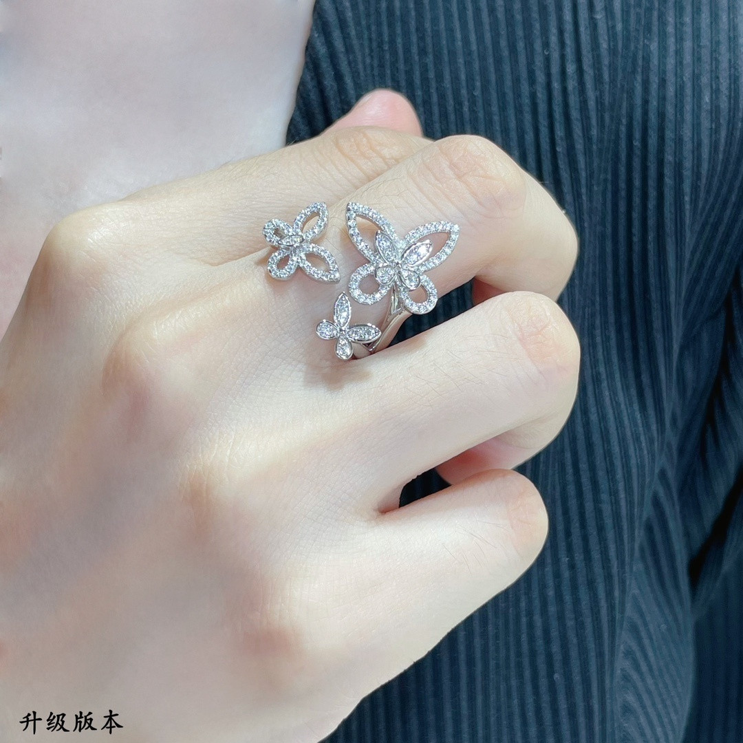Graff Butterfly Ring Ag925