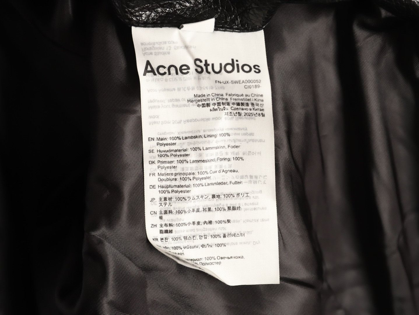 ACNE STUDIOS Coats