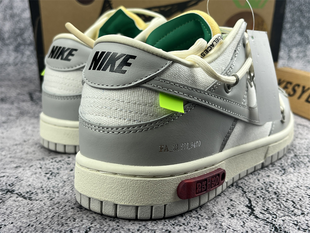 UA NIKE OFF-WHITE X DUNK LOW 