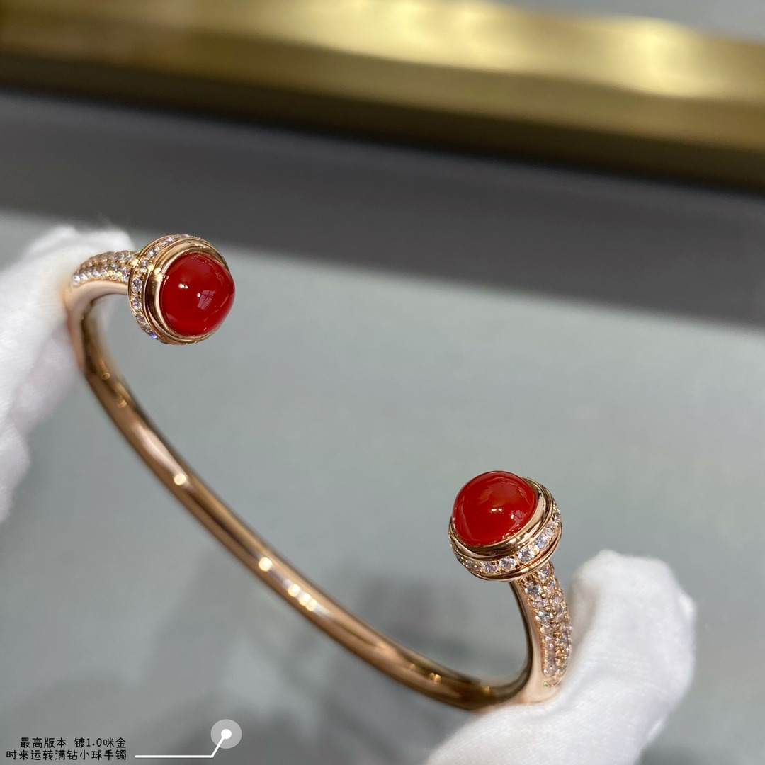 Piaget fully D1am0nd-encrusted rotating ball Bracelet