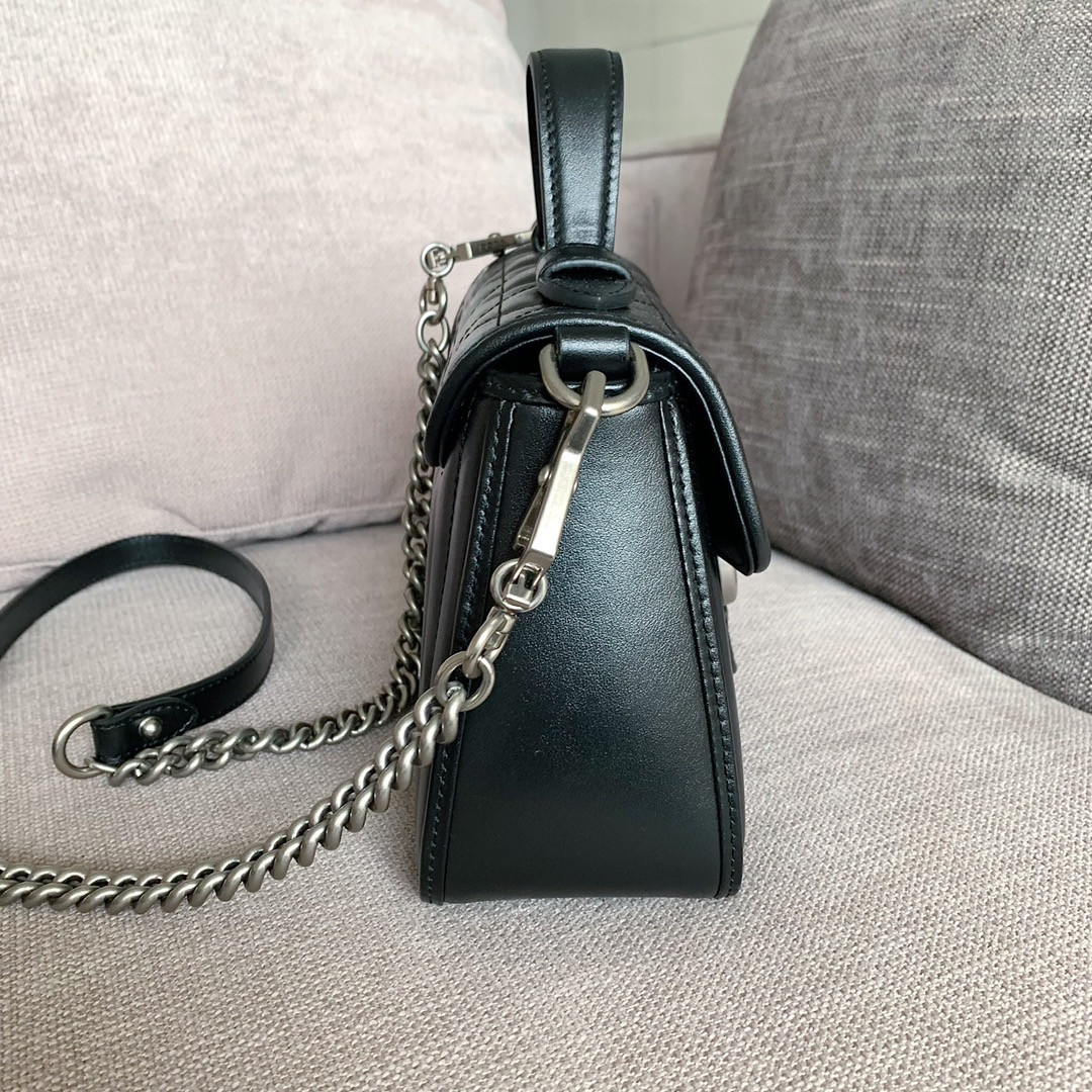 Gvc*1 GG Marmont series mini handbag 21cm