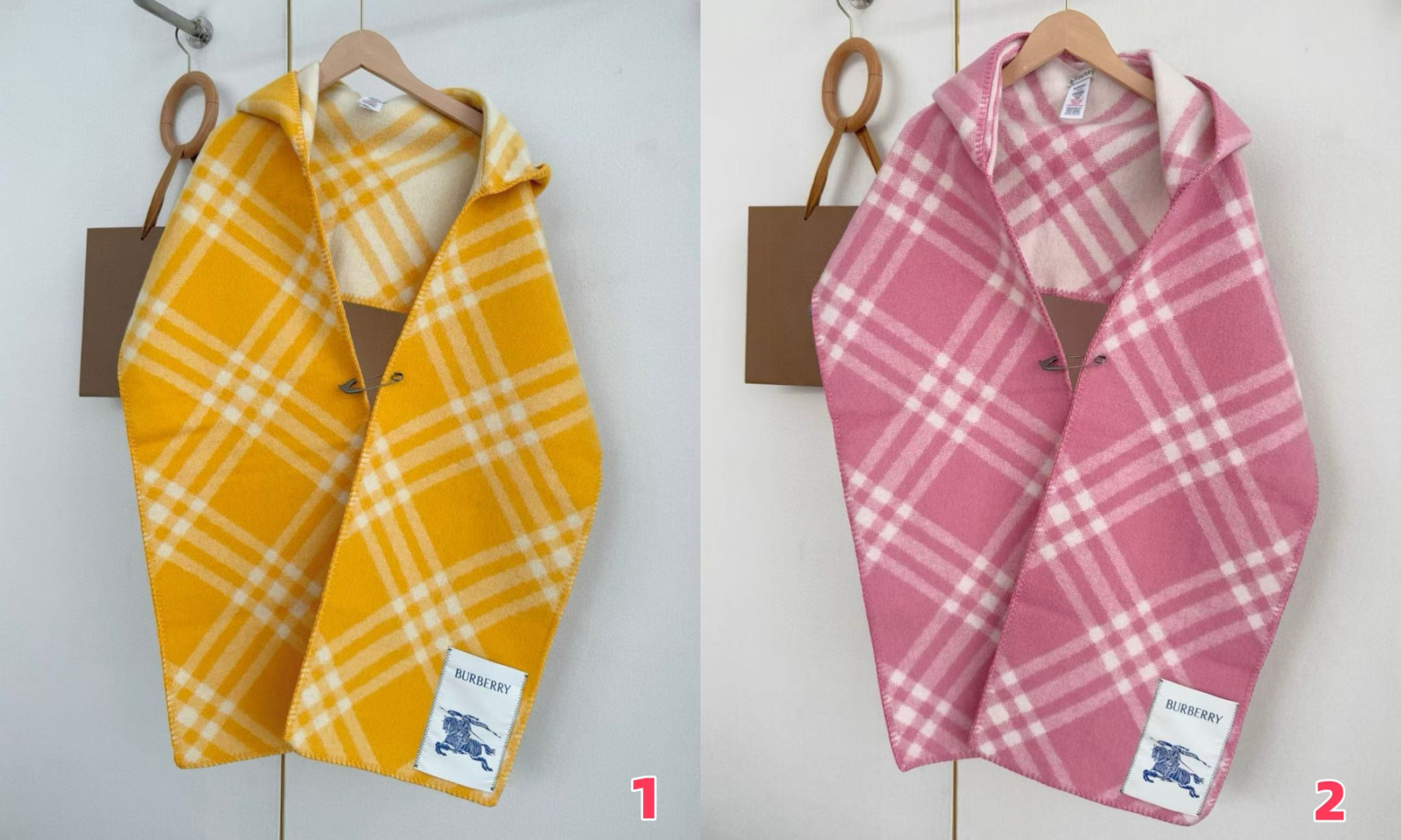 Bv*b*rry scarf 30x195cm