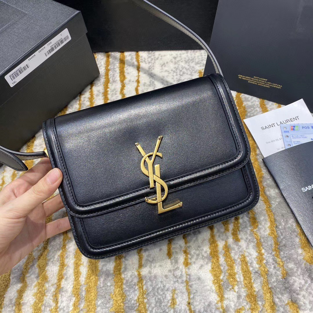 Y51 Sa1nt Lau*nt SOLFERINO BOX BAG 19CM