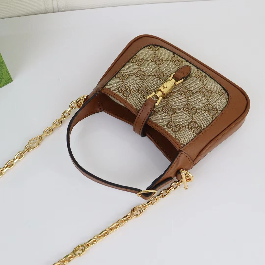 Gvc*1 JACKIE 1961 MINI GG SHOULDER BAG 19 x 13 x 3CM
