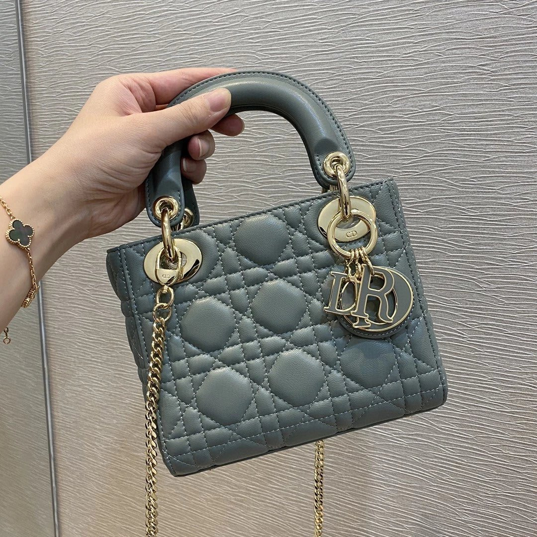 MINI LADY D10r D10rAMOUR BAG 6.5 x 6 x 3 inches