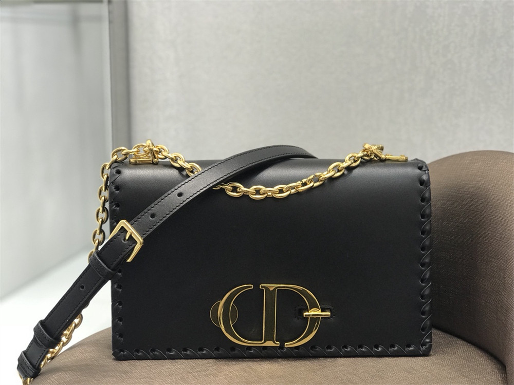 D10r 30 MONTAIGNE CHAIN BAG BLACK