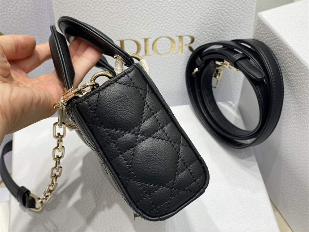 D10r MINI LADY D-JOY BAG Black 16 x 9 x 5 CM