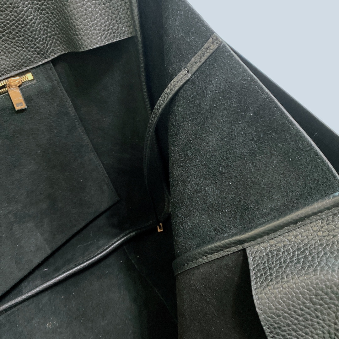 Y51 BEA IN GRAINED LEATHER Black