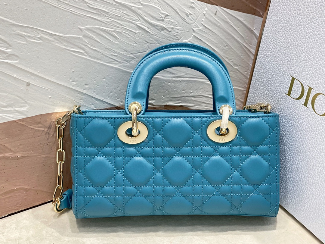 D10r SMALL LADY D-JOY BAG BLUE