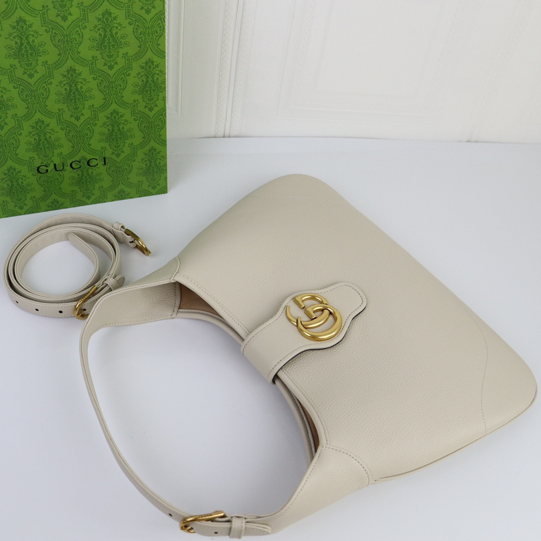 Gvc*1 APHRODITE MEDIUM SHOULDER BAG WHITE W15.3" x H15" x D.8"