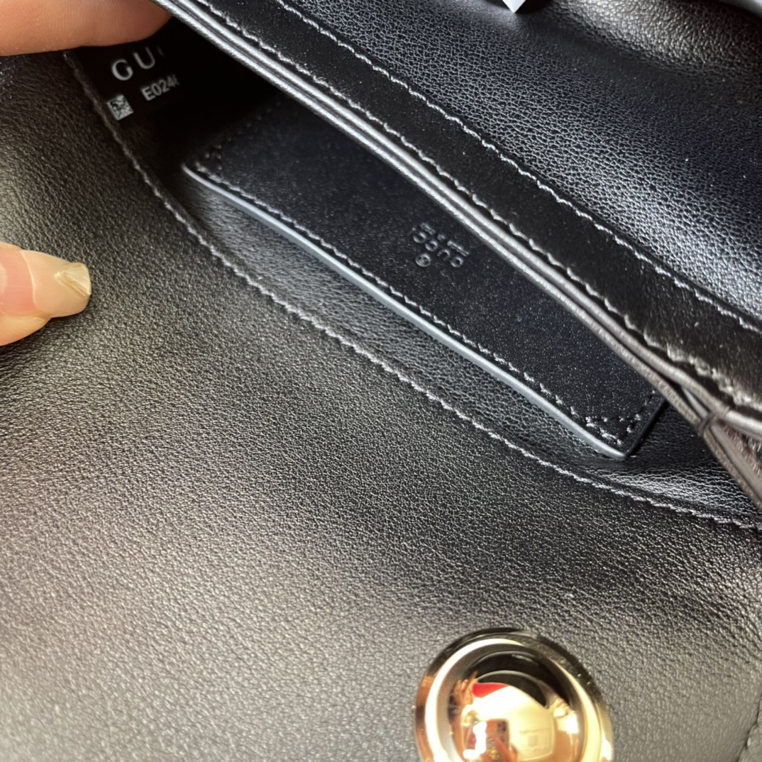 Gvc*1 BLONDIE MINI BAG BROWN 8.7"W x 5.1"H x 2.2"D