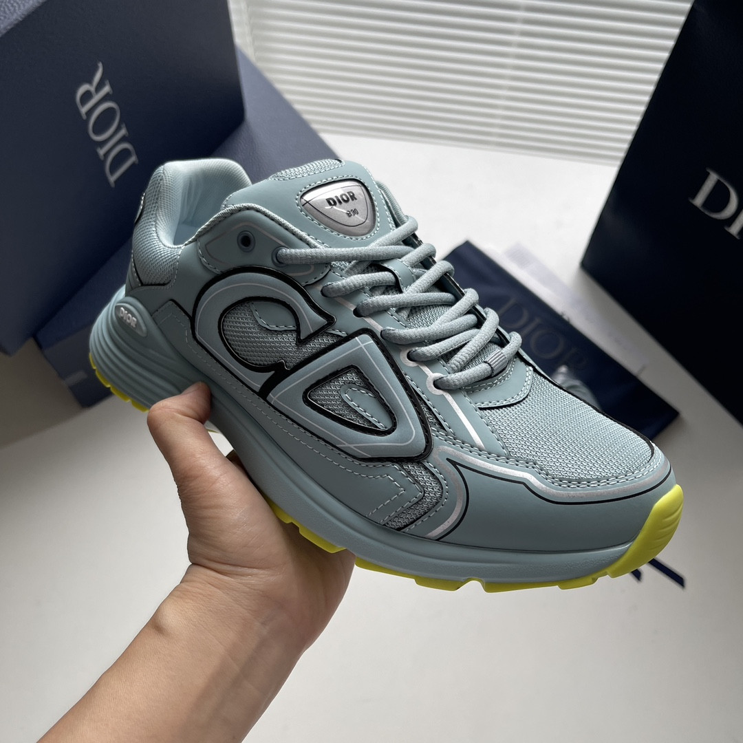 UA D10r B30 Sneaker Blue Mesh and Technical Fabric