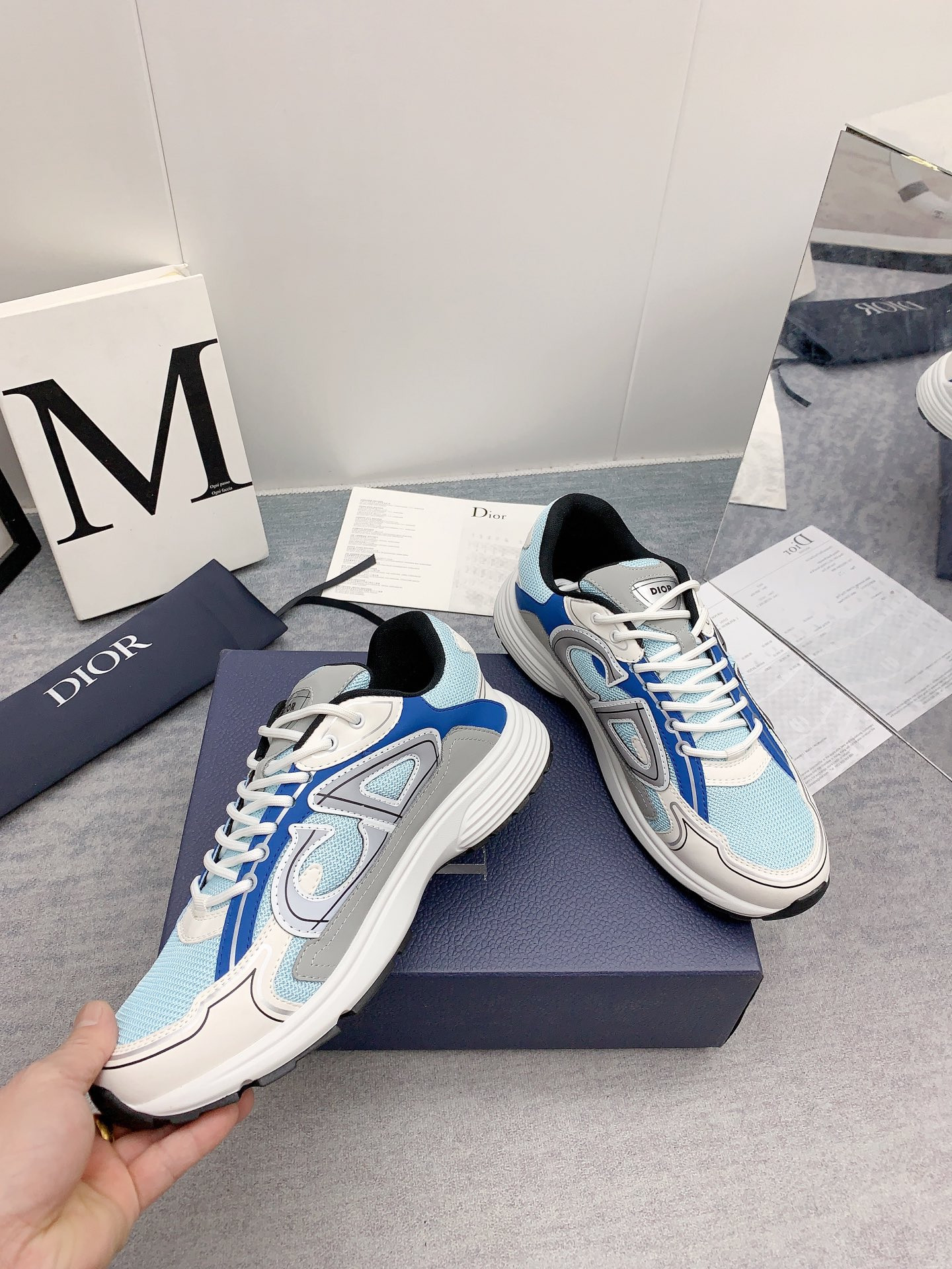 UA D10r B30 Light Blue Mesh