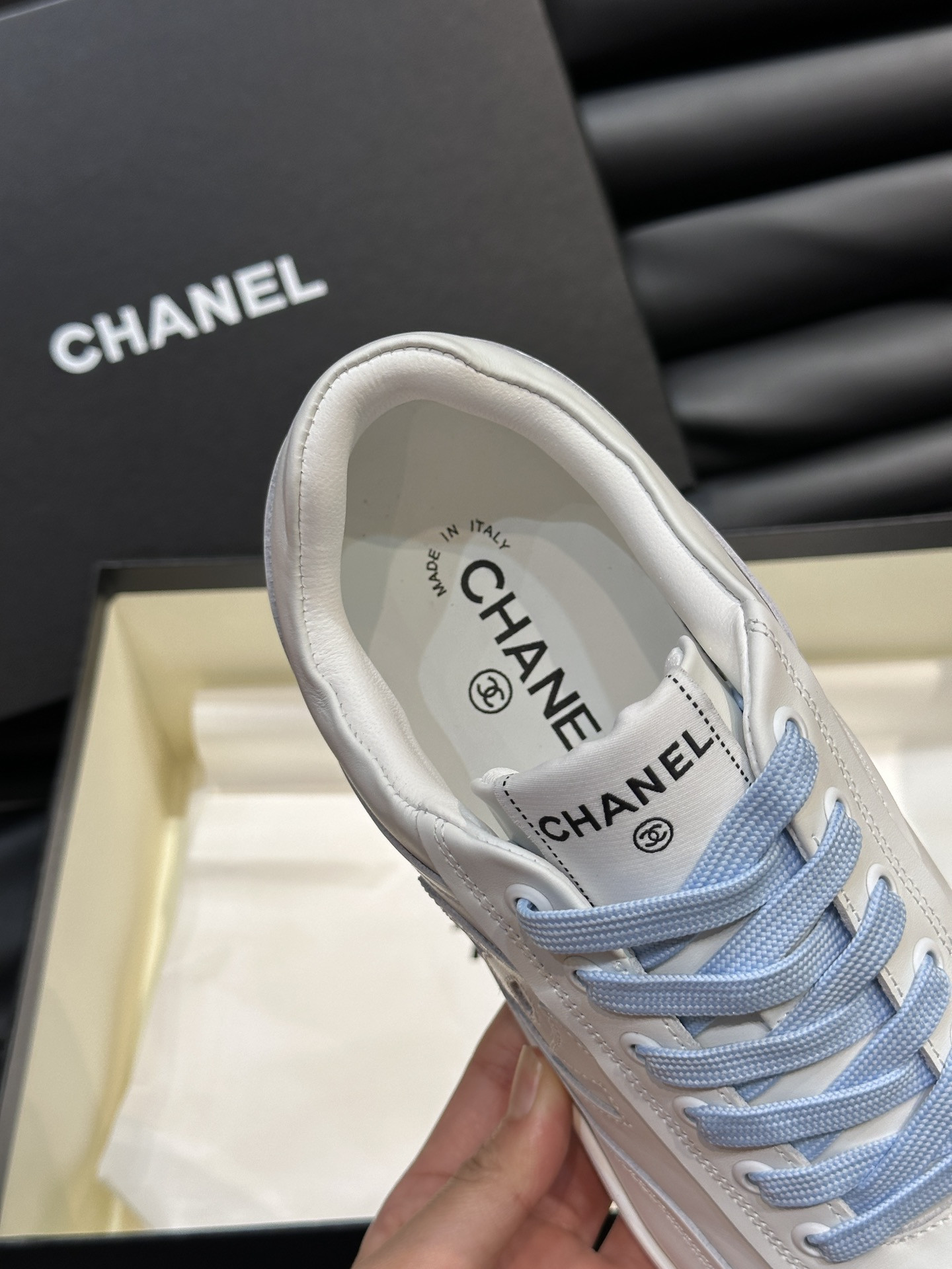 UA Ch**el SNEAKER Calfskin