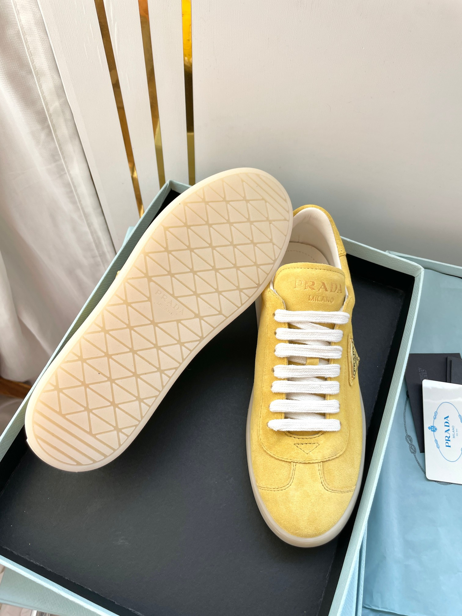 UA Pra*a Downtown nappa leather sneakers