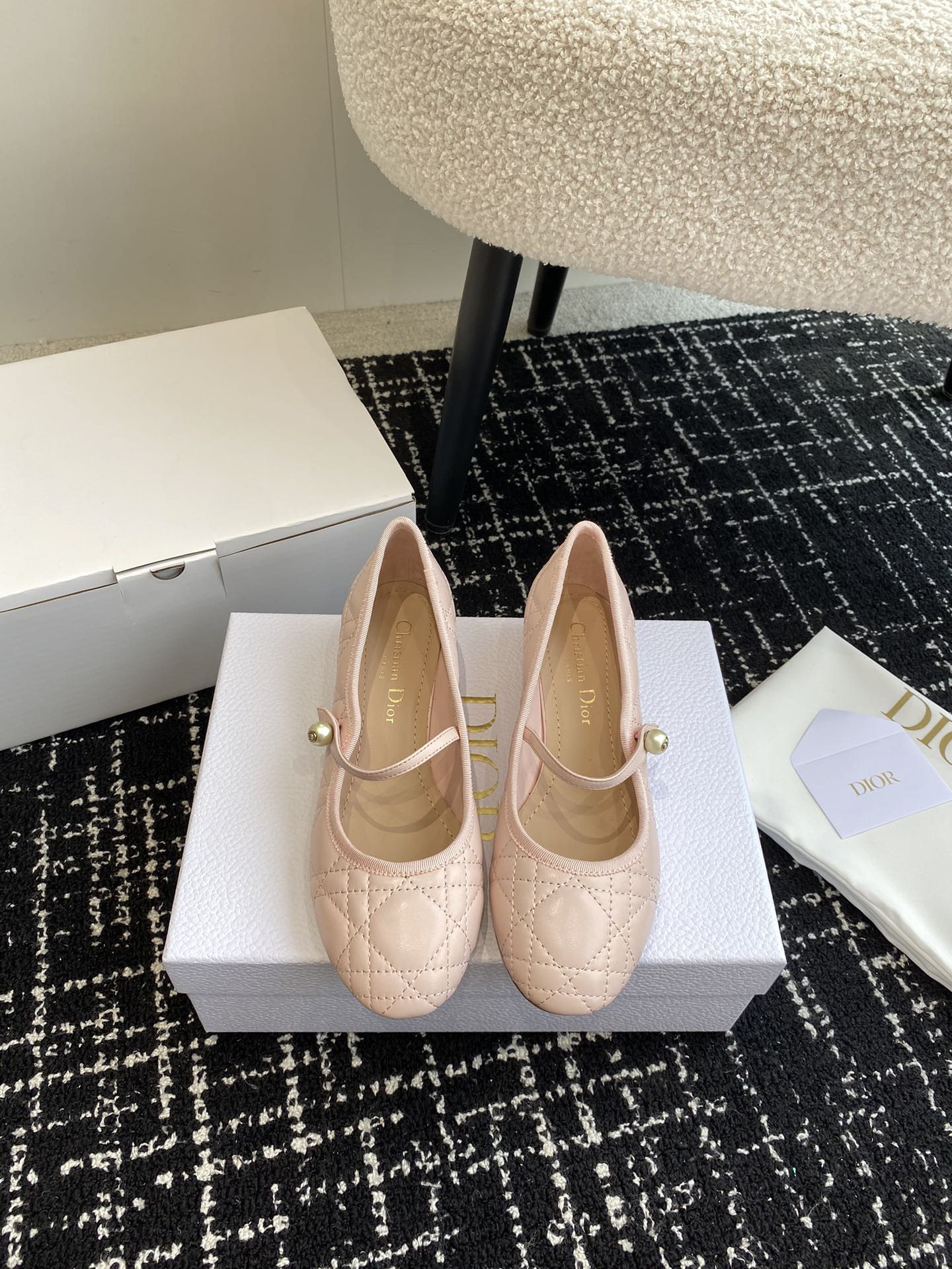 UA D10r Ballet Pump Rose