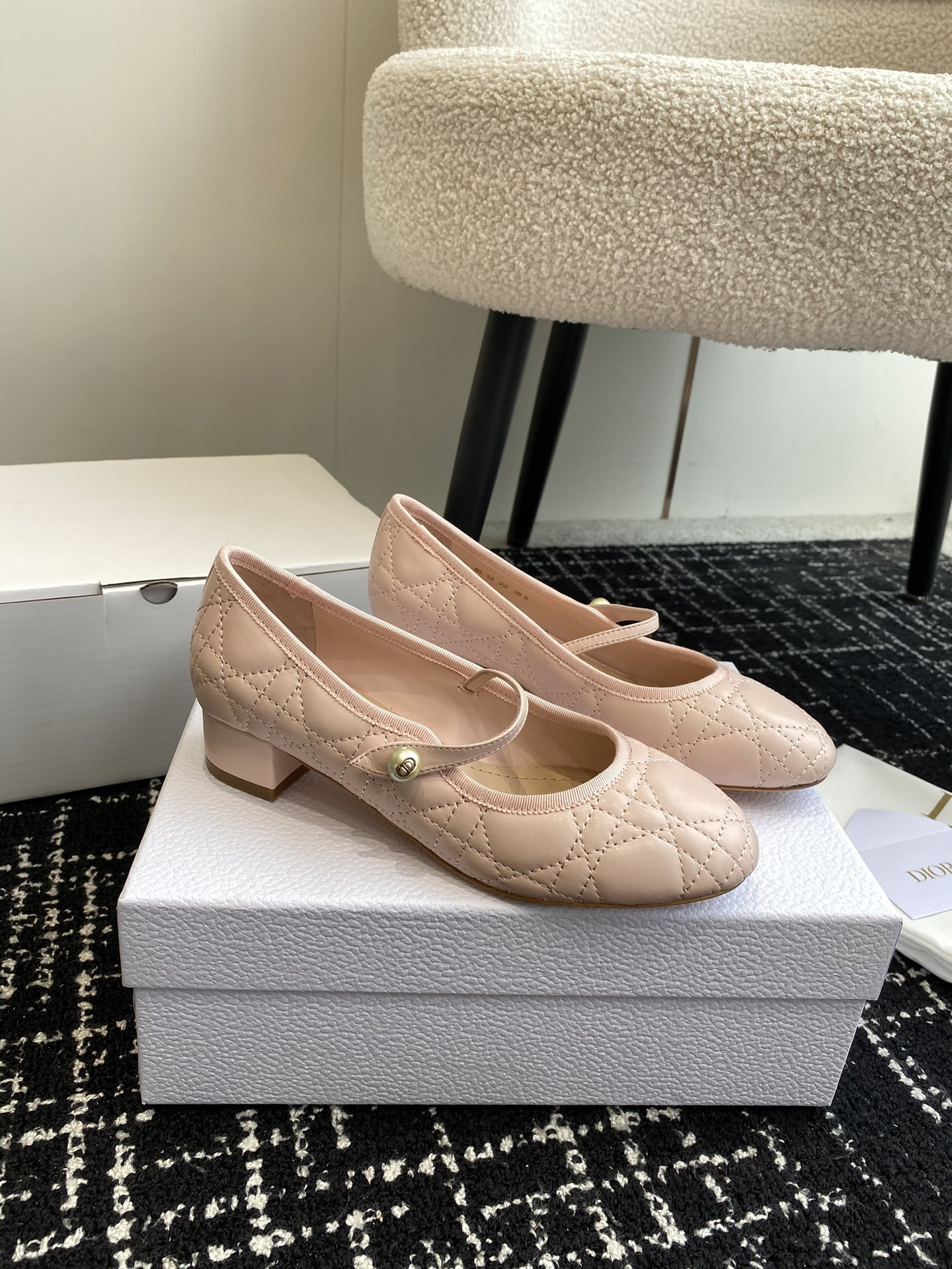 UA D10r Ballet Pump Rose