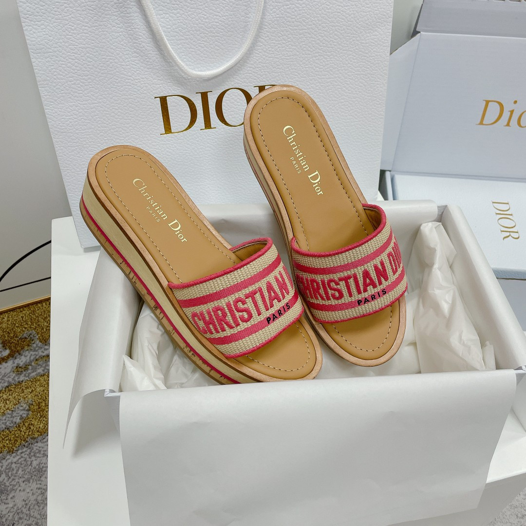 UA D10riviera Dway Platform Slide Candy Pink