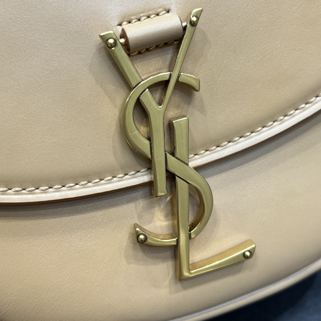 Y51 KAIA SMALL SATCHEL IN SMOOTH LEATHER 7.2 X 6.1 X 2.1 INCHES