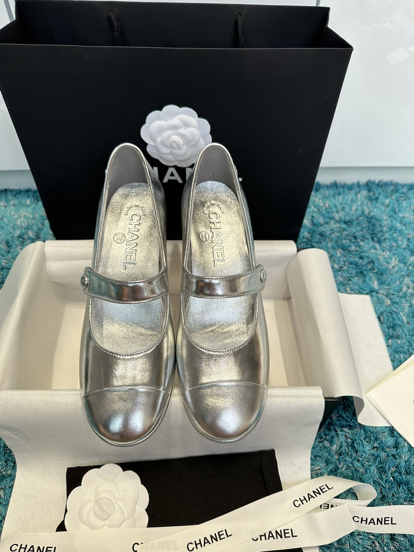 UA Ch**el MARY JANES Pump