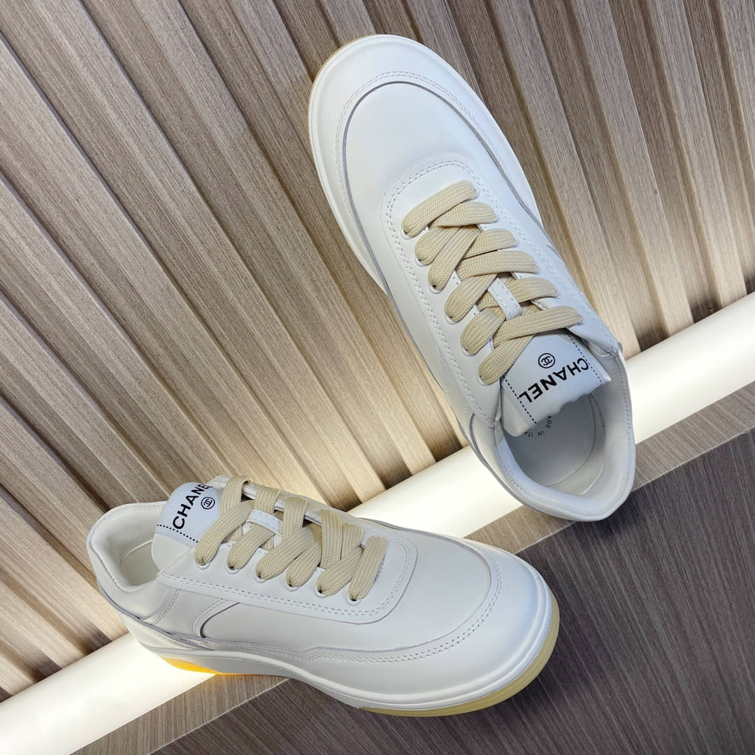 UA Ch**el SNEAKERS calfskin