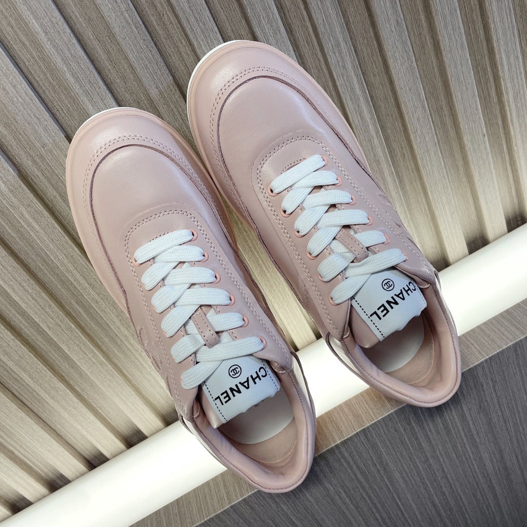 UA Ch**el SNEAKERS calfskin