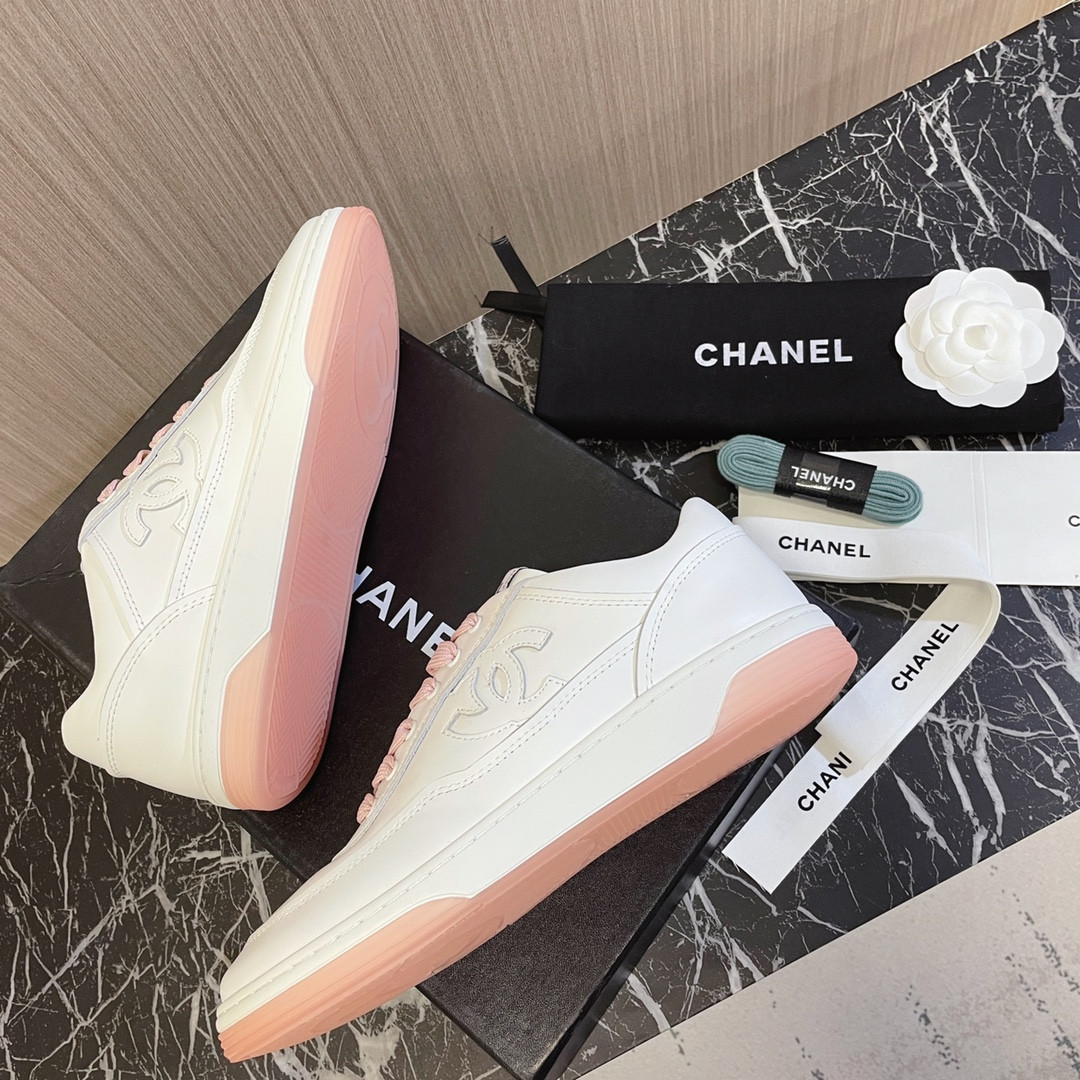 UA Ch**el SNEAKERS calfskin