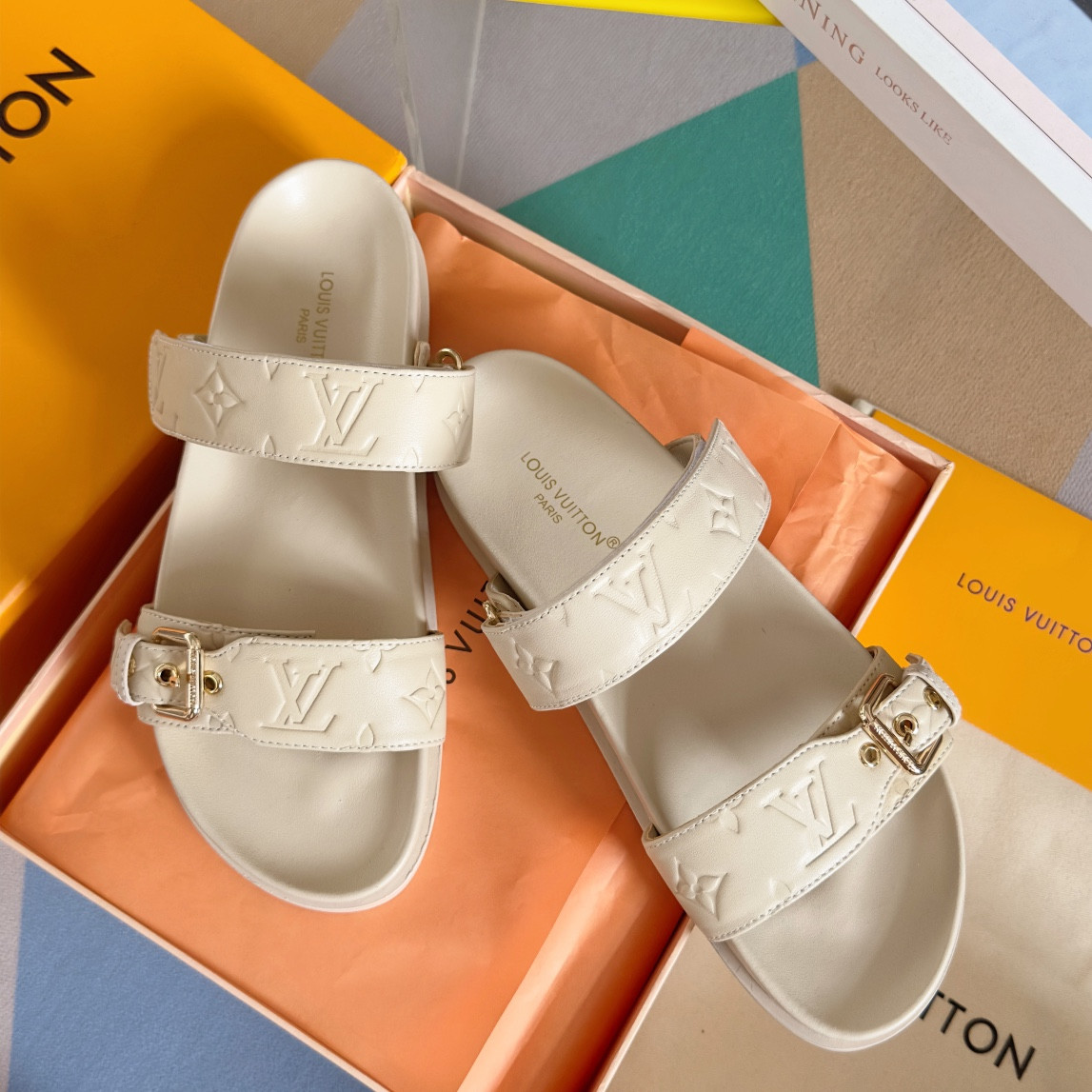 LV Bom Dia Flat Comfort Mule