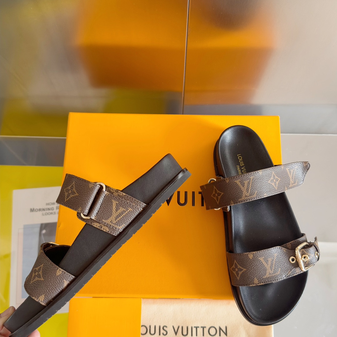 LV Bom Dia Flat Comfort Mule