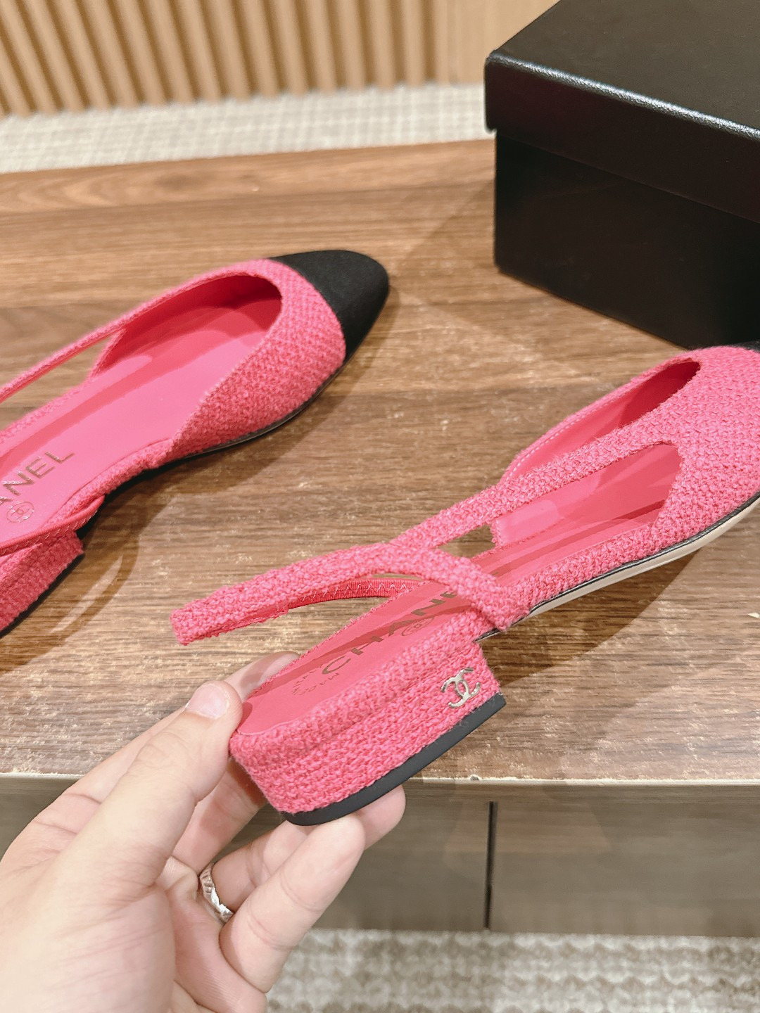 UA Ch**el SLINGBACKS FLAT