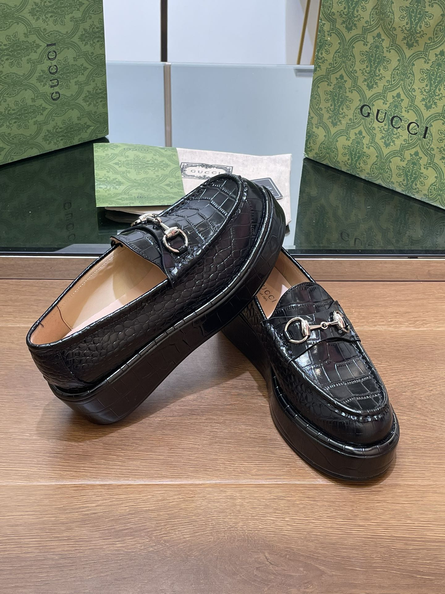UA Gvc*1 HORSEBIT WEDGE LOAFER