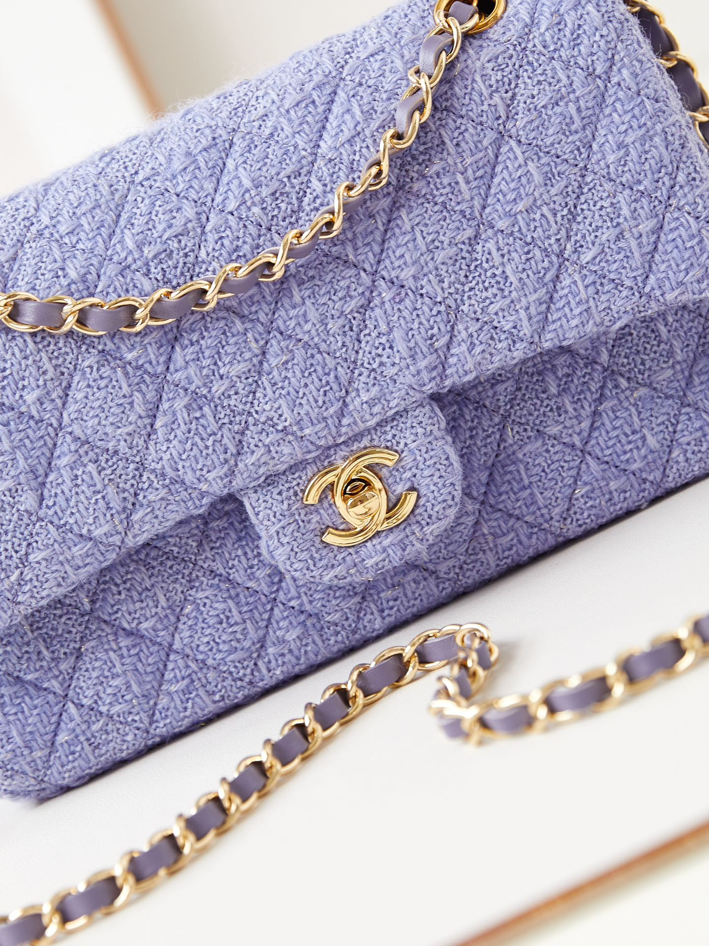 Ch**el Classic Flap Bag 15.5×25.5×6.5cm