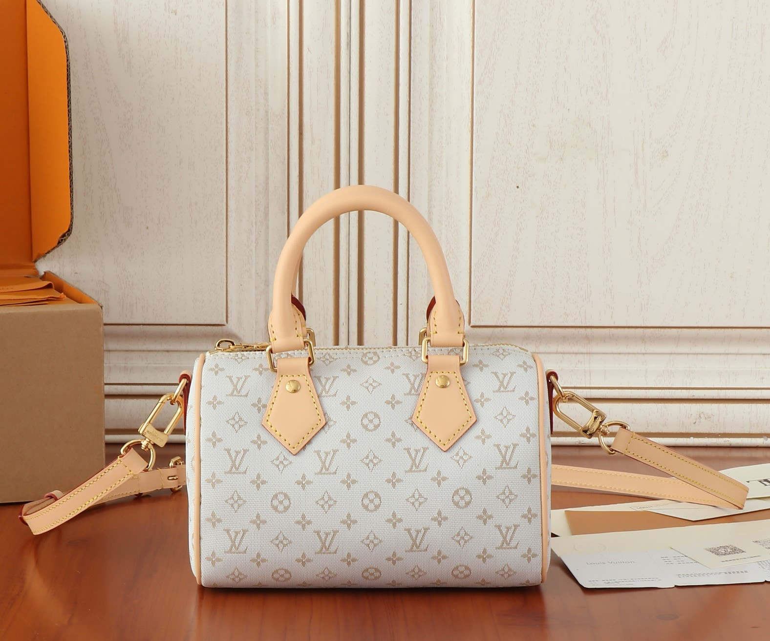 LV 24SS Speedy Bandoulière 20 M12747 20.5x13.5x12CM