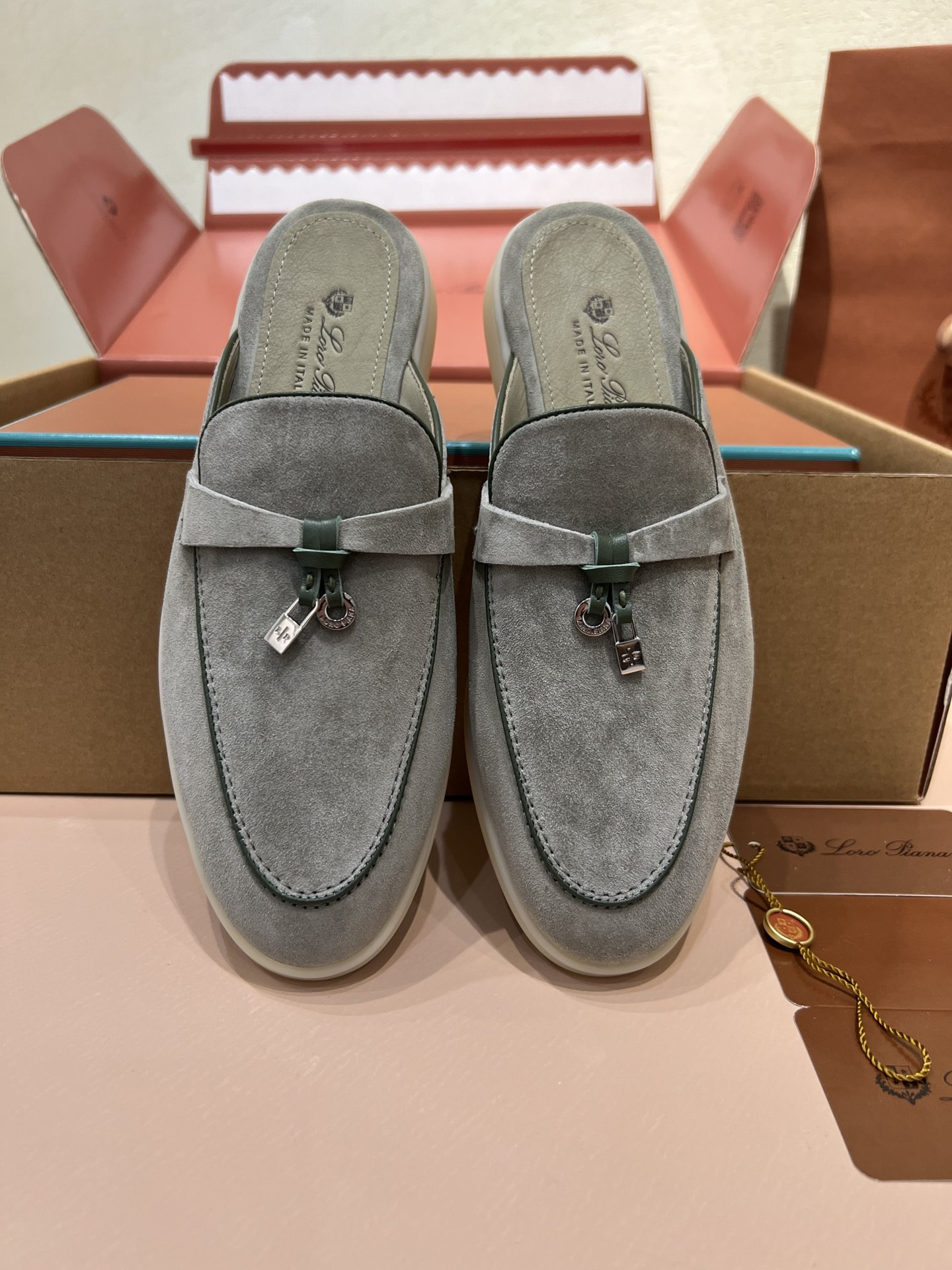UA L0r0 P1ana Babouche Charms Walk Loafers