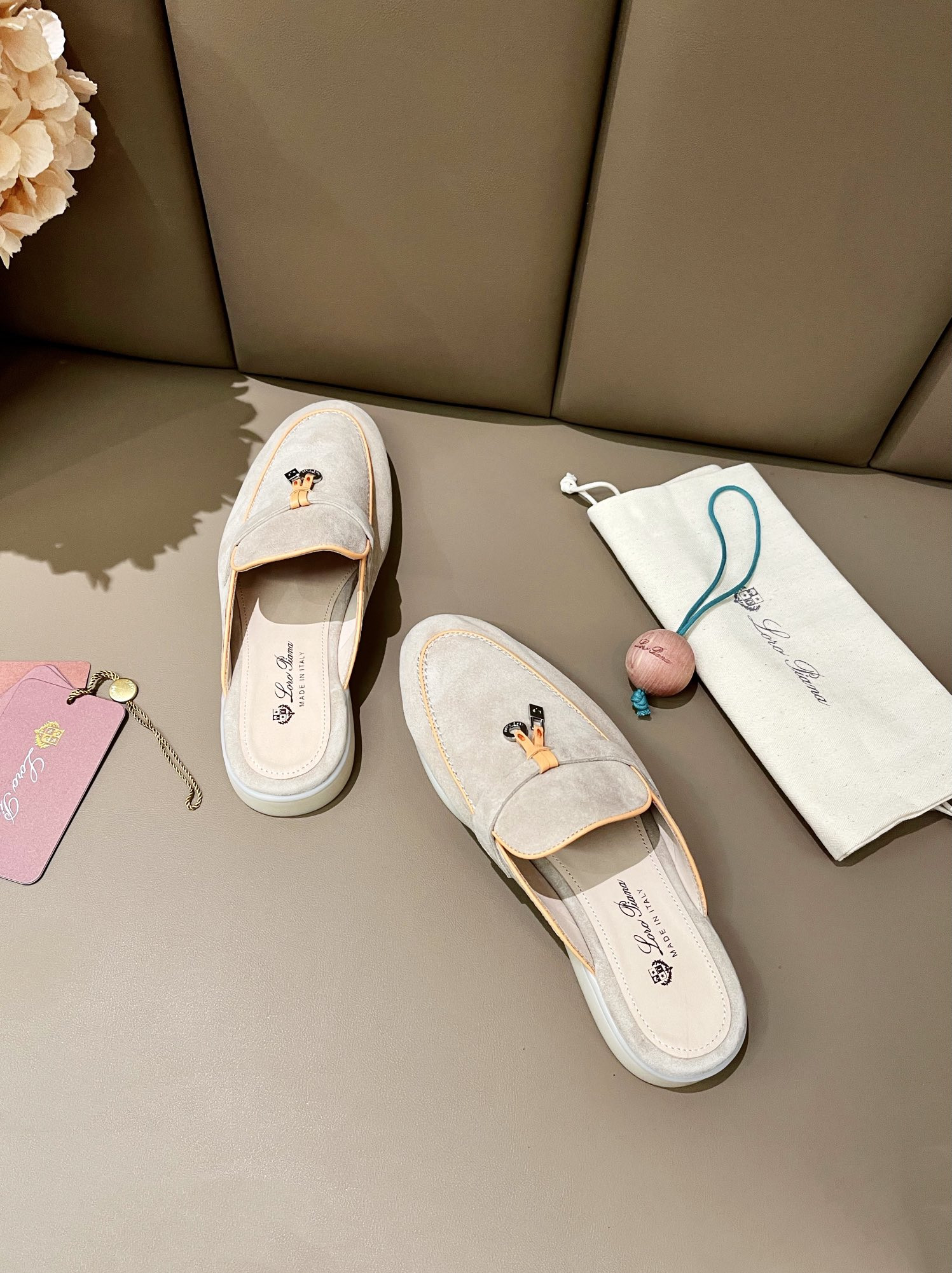 UA L0r0 P1ana Babouche Charms Walk Loafers