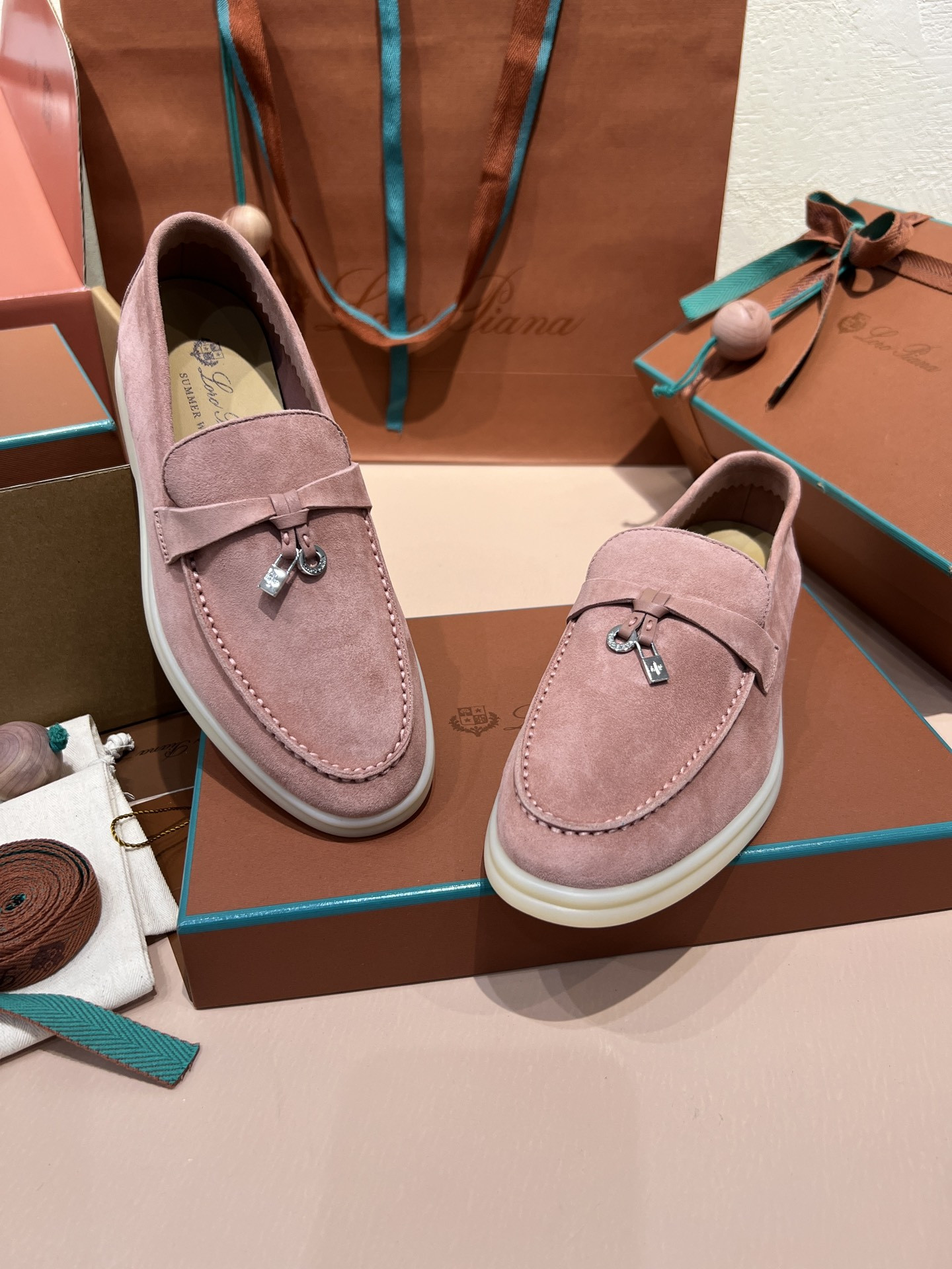 UA L0r0 P1ana Summer Charms Walk Loafers