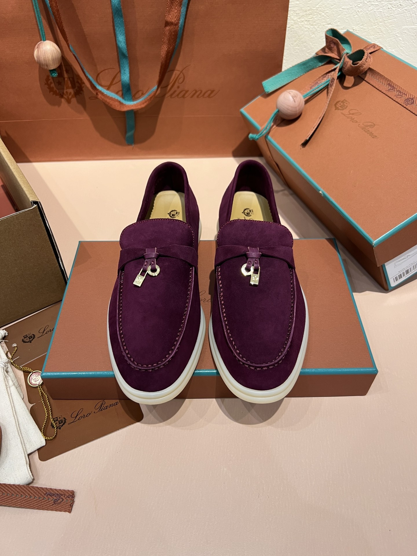 UA L0r0 P1ana Summer Charms Walk Loafers