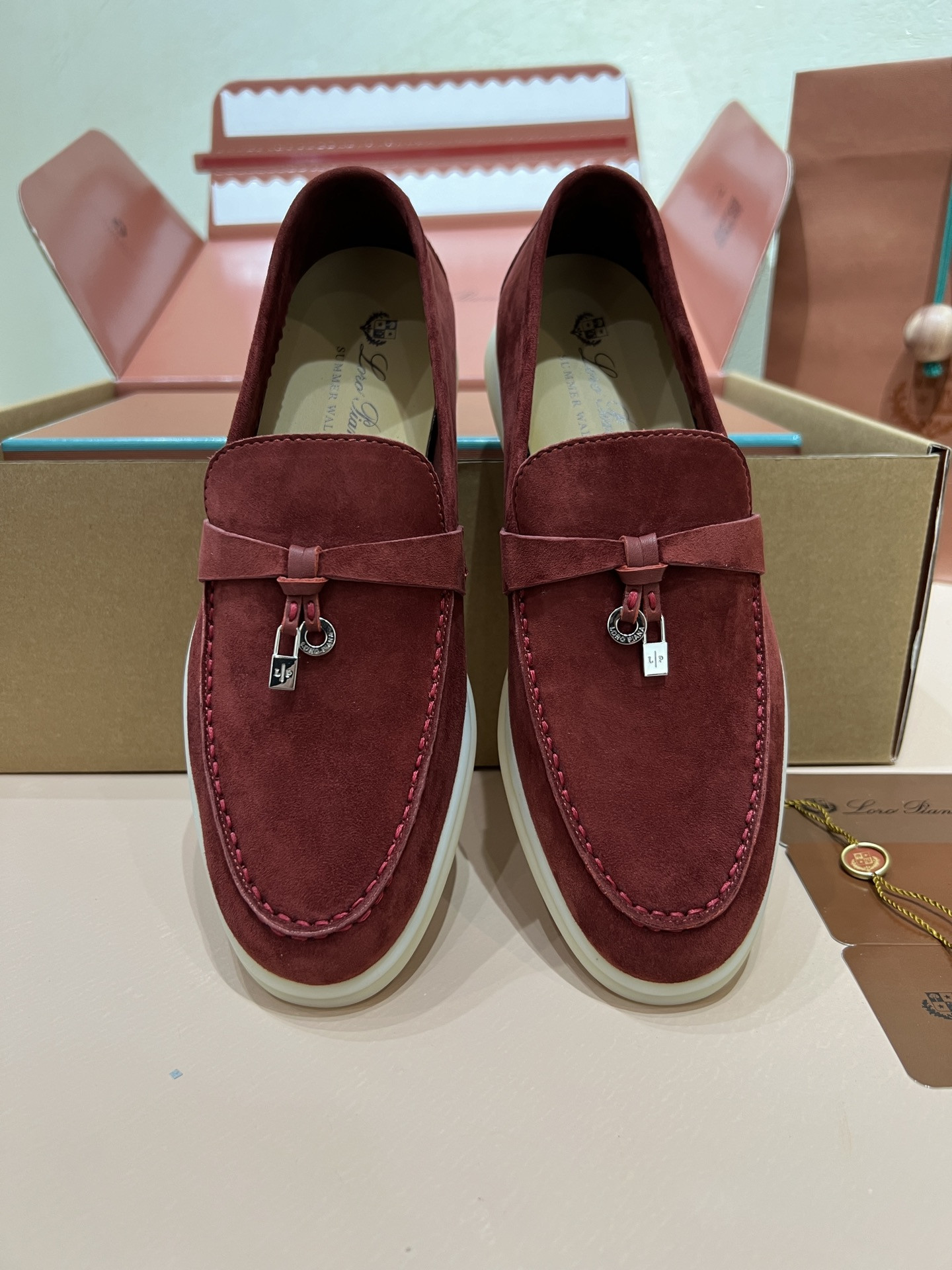 UA L0r0 P1ana Summer Charms Walk Loafers