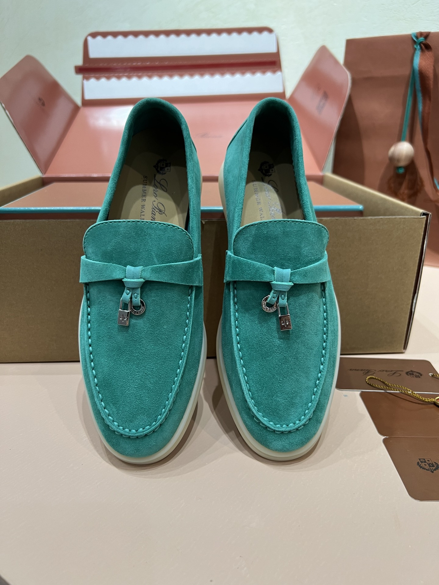 UA L0r0 P1ana Summer Charms Walk Loafers
