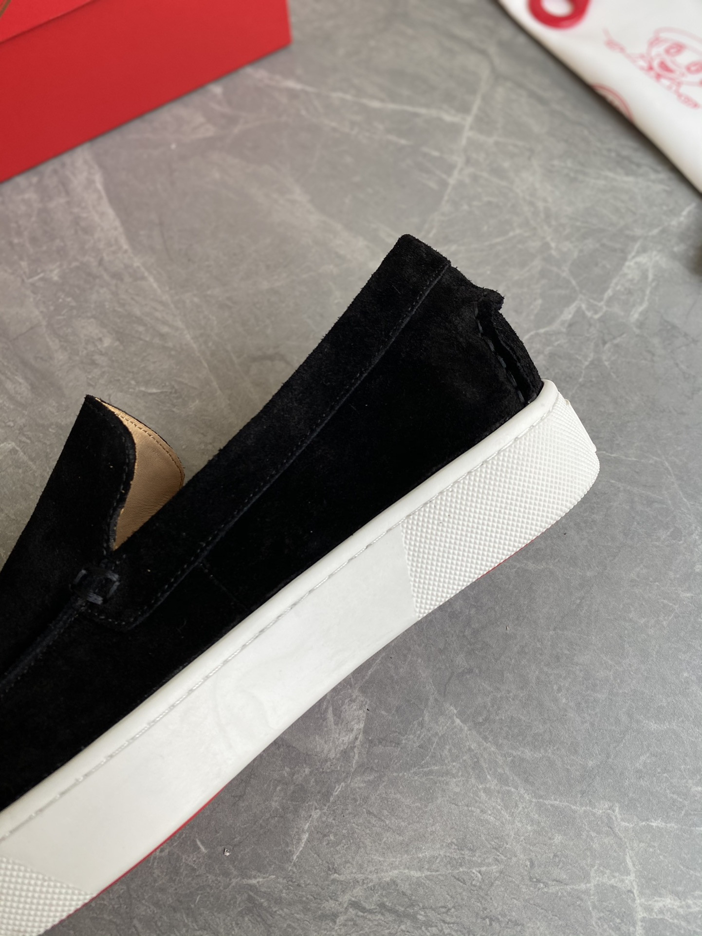 UA Chr1st1an Louboutin thick-soled loafers
