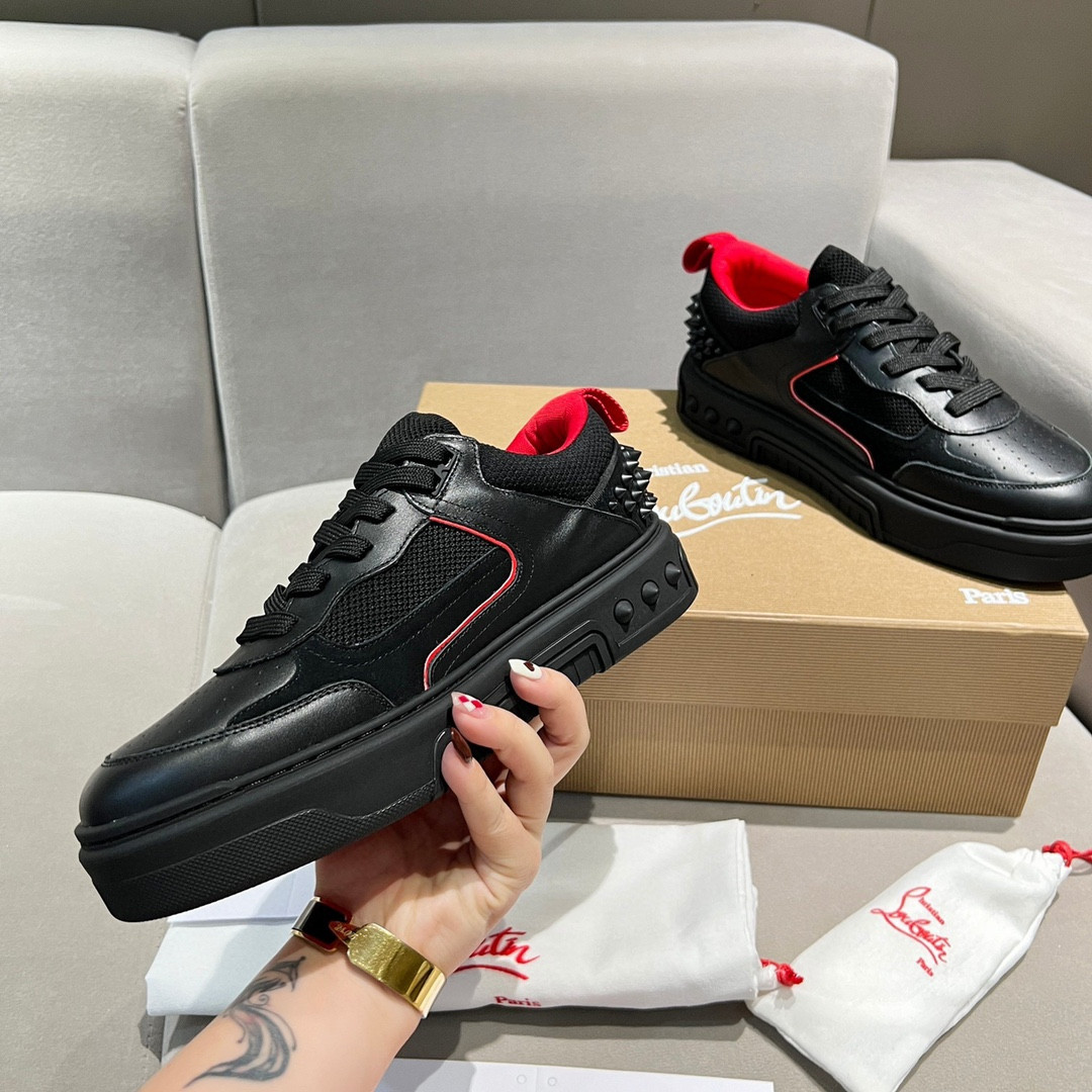 UA Chr1st1an Louboutin 2024 [New]ASTROLOUBI Unisex Thick-Soled Sneakers