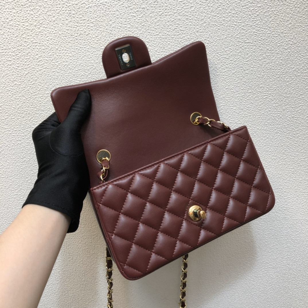 Ch**el MINI FLAP BAG 12 × 20 × 6 cm