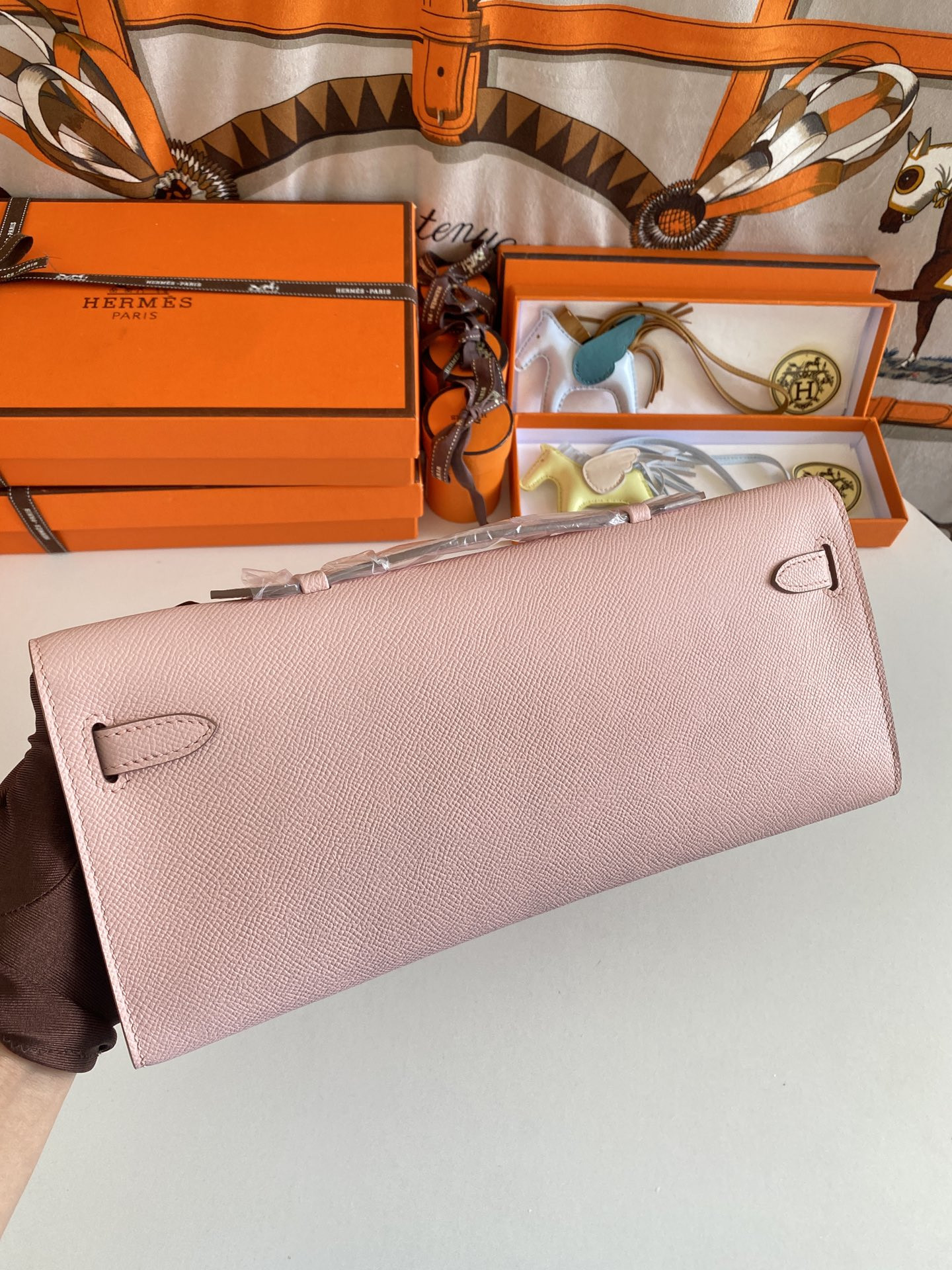 H**me5 Kelly Cut 31cm Epsom Leather